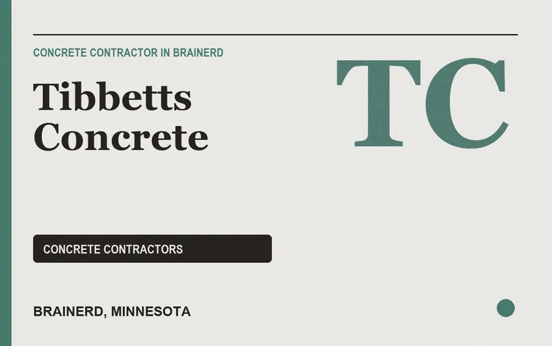 Tibbetts Concrete in Brainerd, Minnesota
