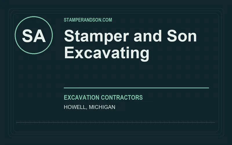 Stamper and Son Excavating in Howell, Michigan