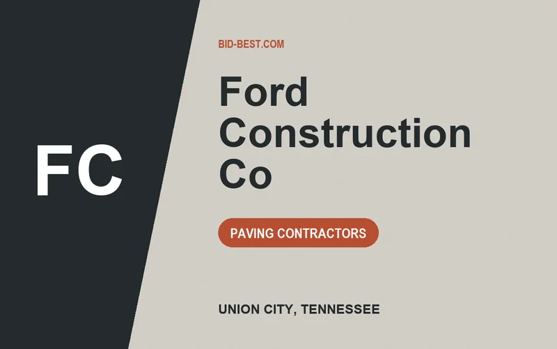 Ford Construction Co in Union City, Tennessee