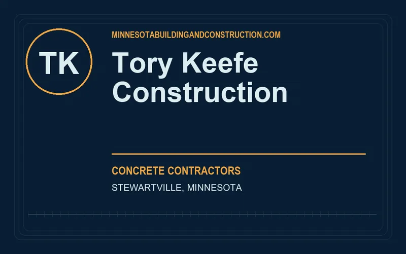 Tory Keefe Construction in Stewartville, Minnesota