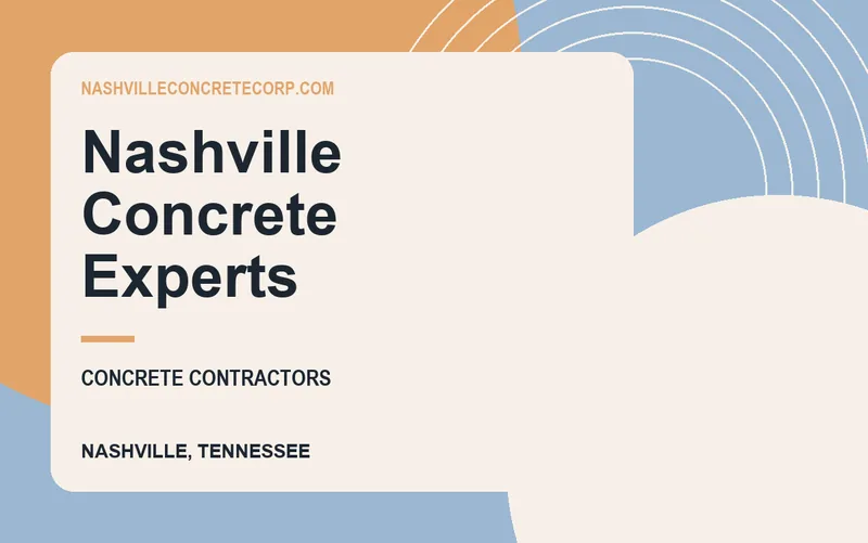 Nashville Concrete Experts in Nashville, Tennessee