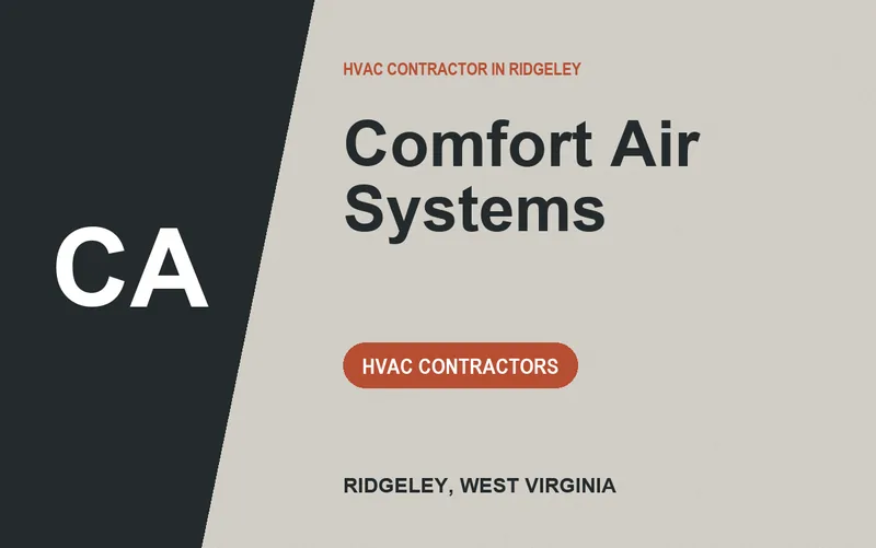 Comfort Air Systems in Ridgeley, West Virginia