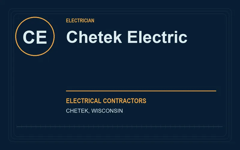 Chetek Electric in Chetek, Wisconsin