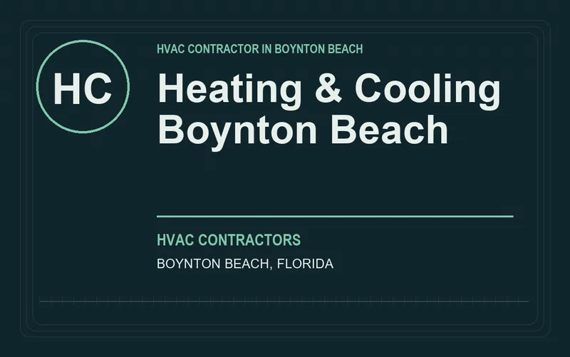 Heating & Cooling Boynton Beach in Boynton Beach, Florida
