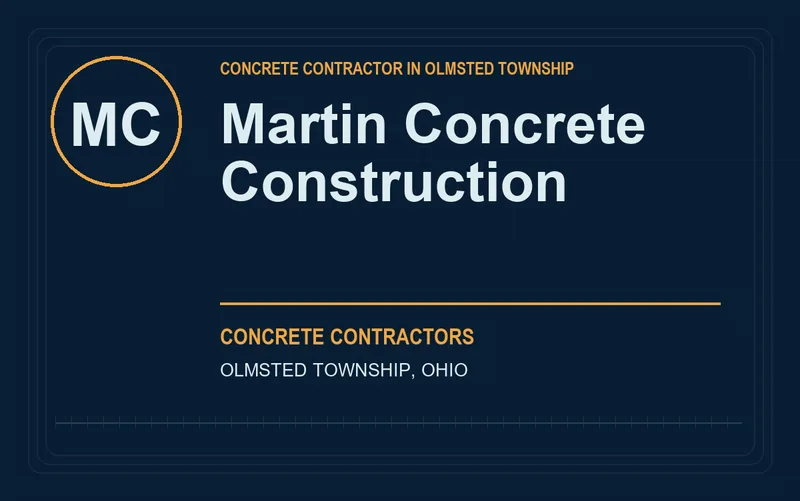 Martin Concrete Construction in Olmsted Township, Ohio
