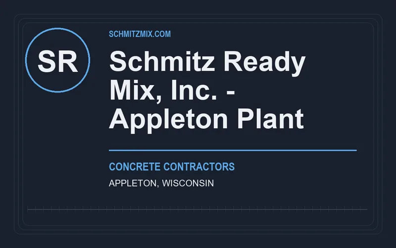 Schmitz Ready Mix, Inc. - Appleton Plant in Appleton, Wisconsin