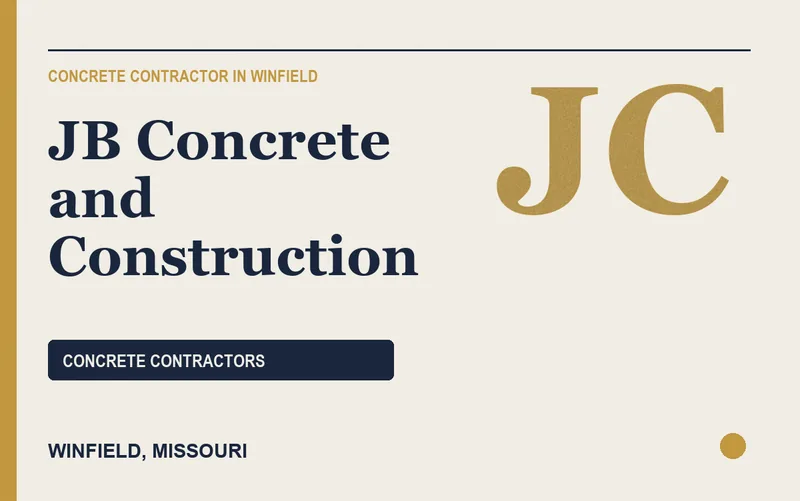 JB Concrete and Construction in Winfield, Missouri