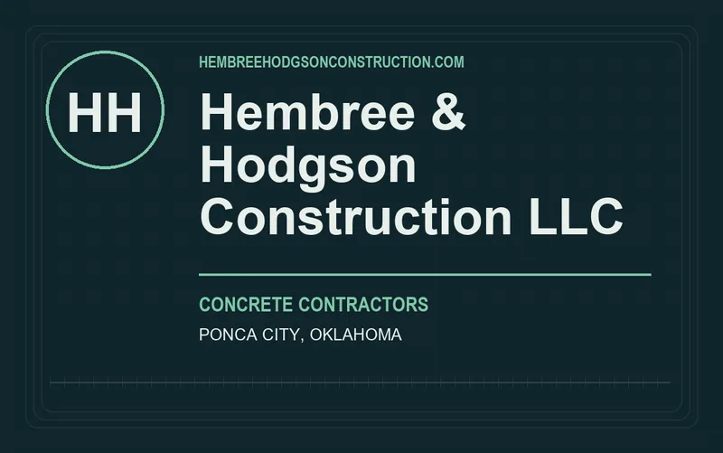 Hembree & Hodgson Construction LLC in Ponca City, Oklahoma