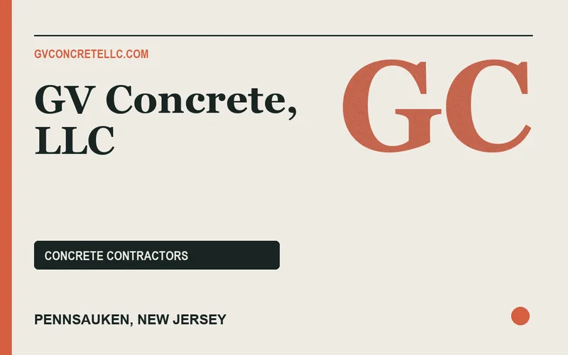 GV Concrete, LLC in Pennsauken, New Jersey