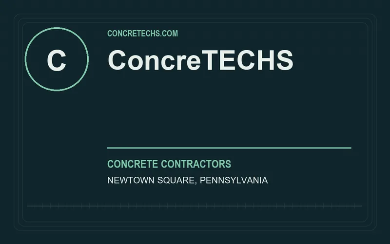 ConcreTECHS in Newtown Square, Pennsylvania