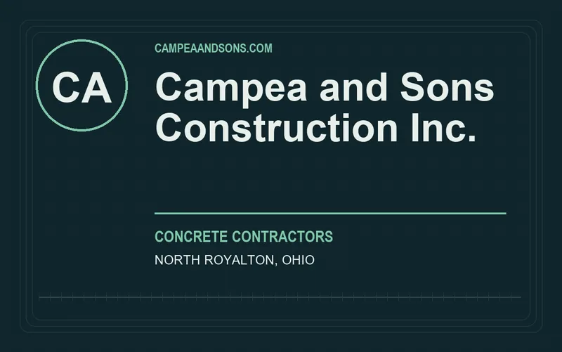 Campea and Sons Construction Inc. in North Royalton, Ohio