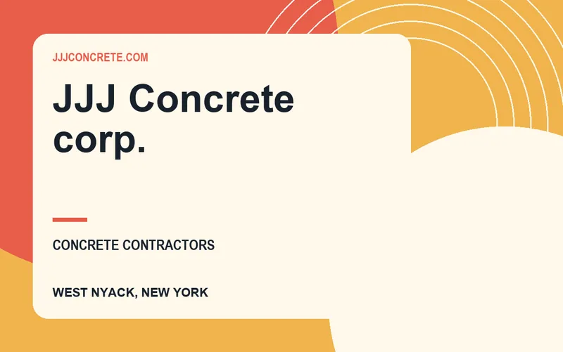 JJJ Concrete corp. in West Nyack, New York