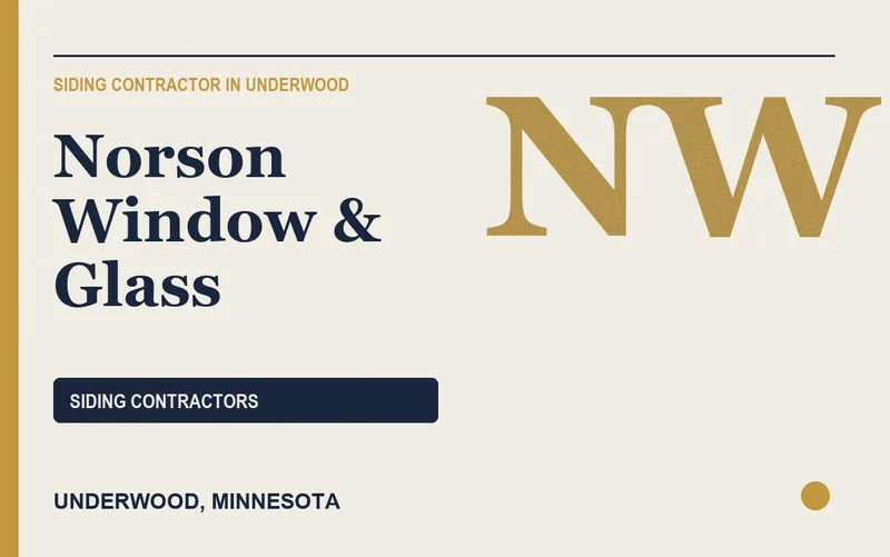 Norson Window & Glass in Underwood, Minnesota