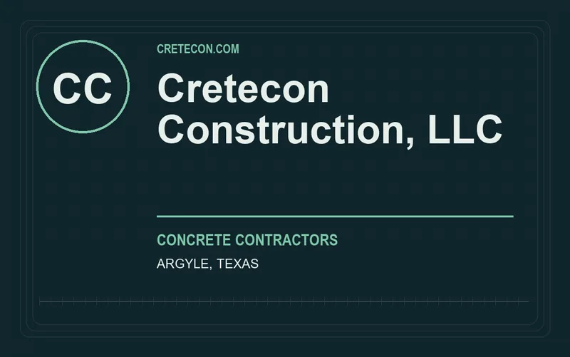 Cretecon Construction, LLC in Argyle, Texas