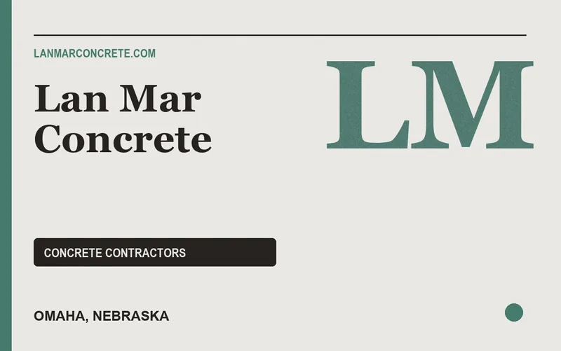 Lan Mar Concrete in Omaha, Nebraska