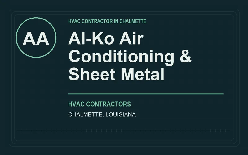 Al-Ko Air Conditioning & Sheet Metal in Chalmette, Louisiana