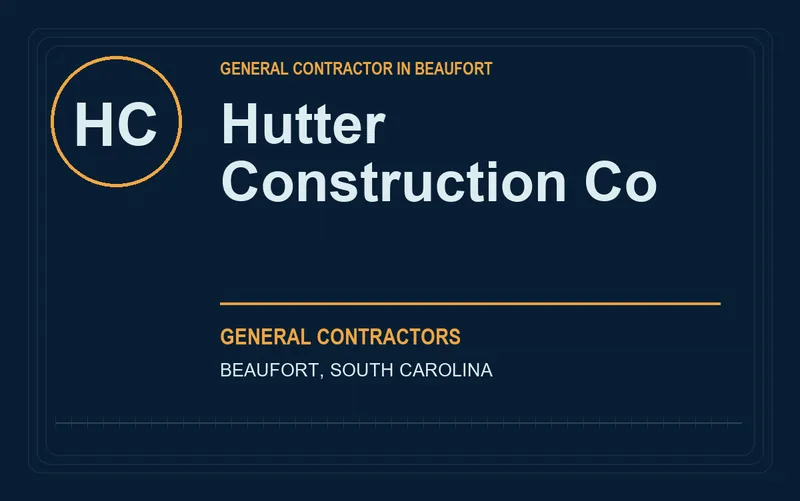 Hutter Construction Co in Beaufort, South Carolina
