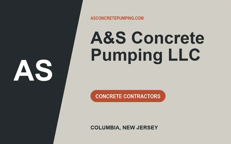 A&S Concrete Pumping LLC in Columbia, New Jersey