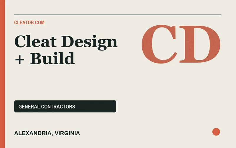 Cleat Design + Build in Alexandria, Virginia