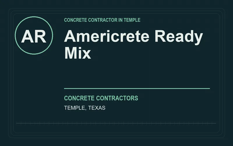 Americrete Ready Mix in Temple, Texas