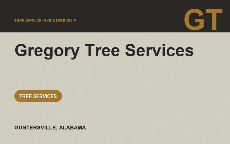 Gregory Tree Services in Guntersville, Alabama