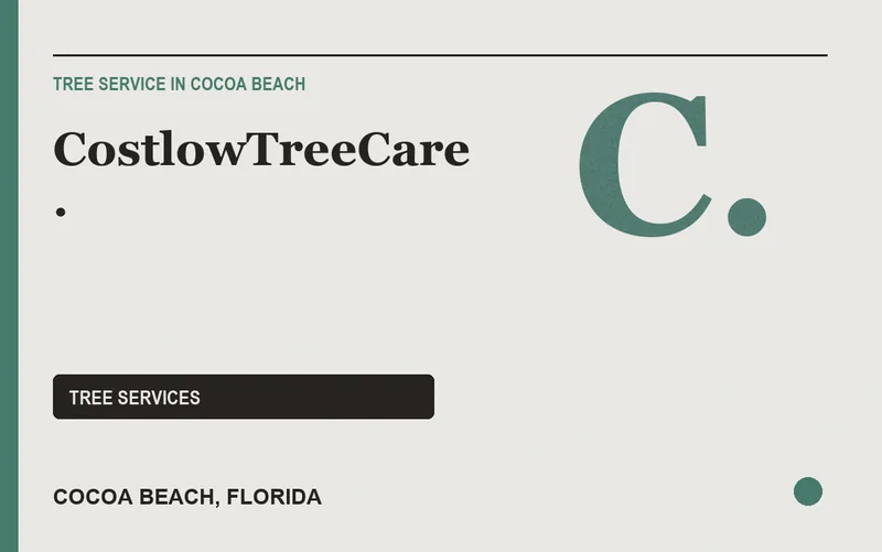 CostlowTreeCare . in Cocoa Beach, Florida