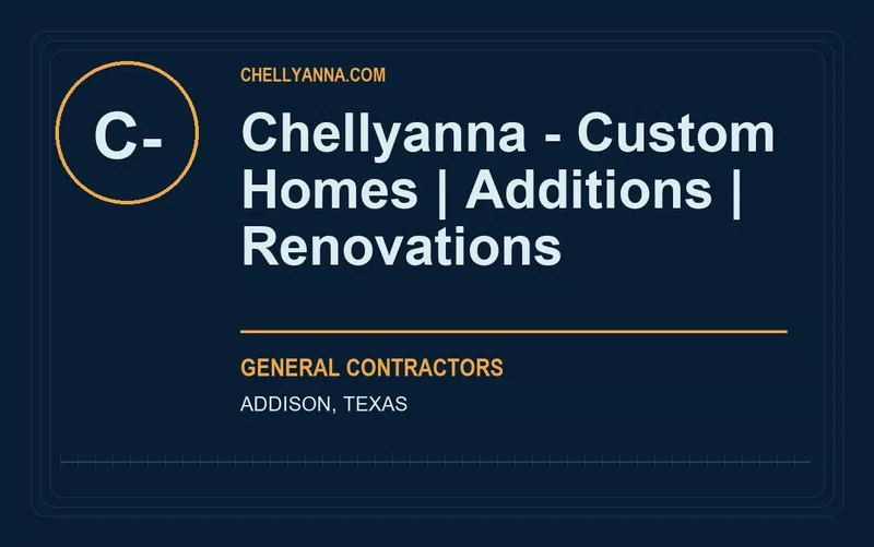 Chellyanna - Custom Homes | Additions | Renovations in Addison, Texas