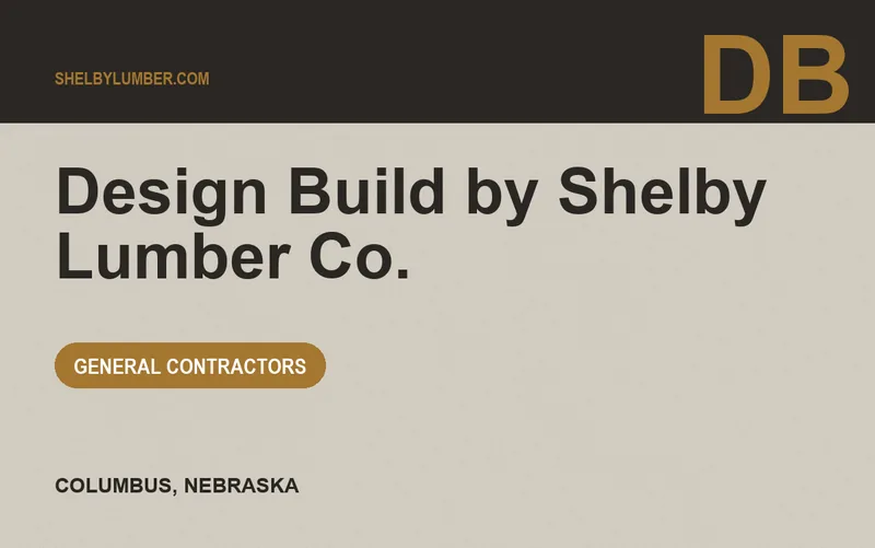 Design Build by Shelby Lumber Co. in Columbus, Nebraska