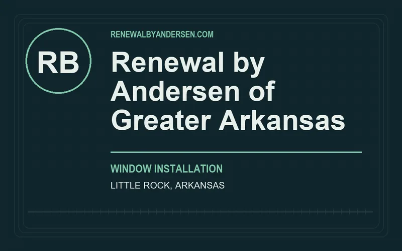 Renewal by Andersen of Greater Arkansas in Little Rock, Arkansas