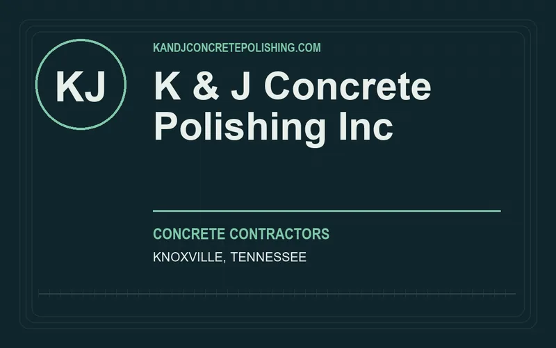 K & J Concrete Polishing Inc in Knoxville, Tennessee