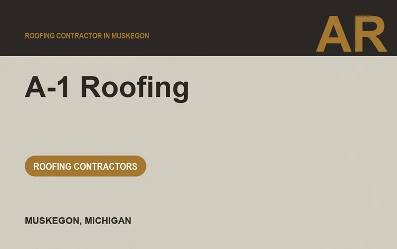 A-1 Roofing in Muskegon, Michigan