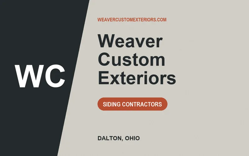 Weaver Custom Exteriors in Dalton, Ohio