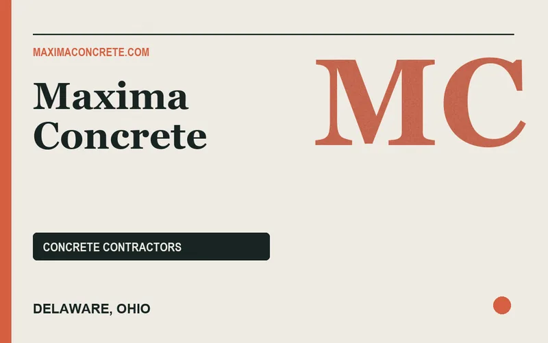Maxima Concrete in Delaware, Ohio