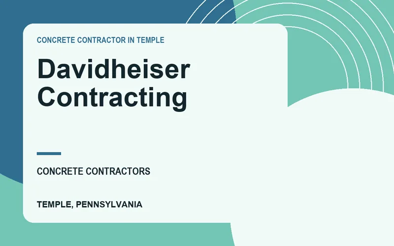 Davidheiser Contracting in Temple, Pennsylvania