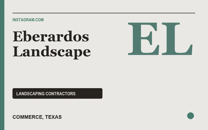 Eberardos Landscape in Commerce, Texas