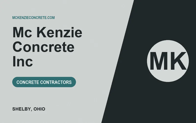 Mc Kenzie Concrete Inc in Shelby, Ohio