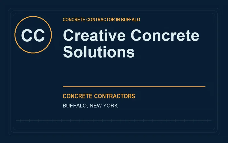 Creative Concrete Solutions in Buffalo, New York