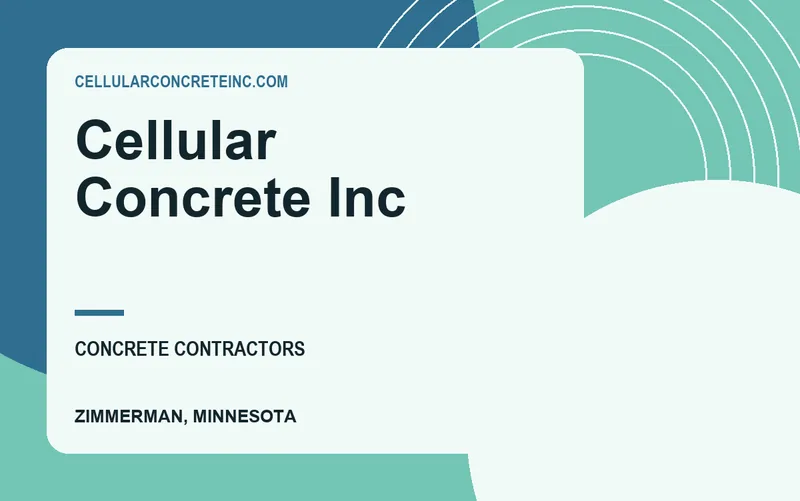Cellular Concrete Inc in Zimmerman, Minnesota