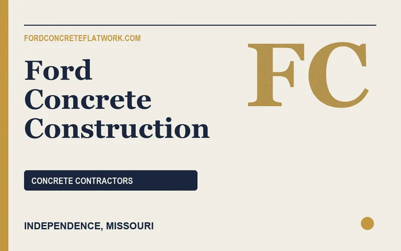 Ford Concrete Construction in Independence, Missouri