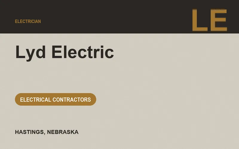 Lyd Electric in Hastings, Nebraska