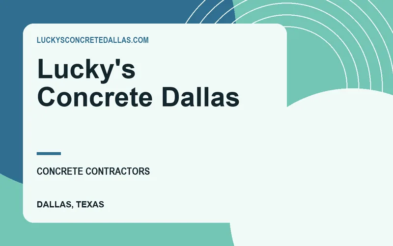 Lucky's Concrete Dallas in Dallas, Texas