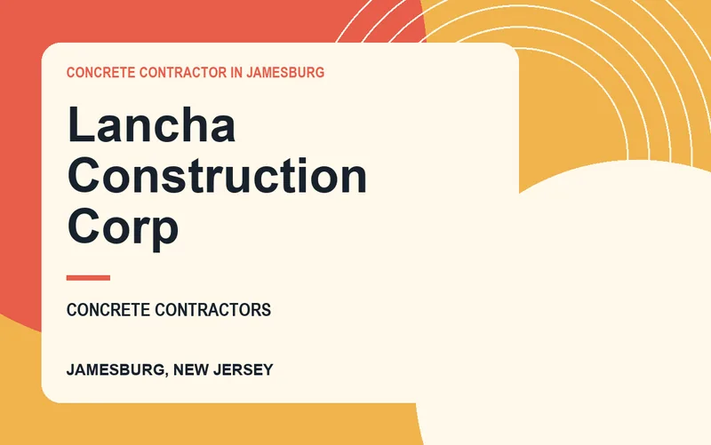 Lancha Construction Corp in Jamesburg, New Jersey