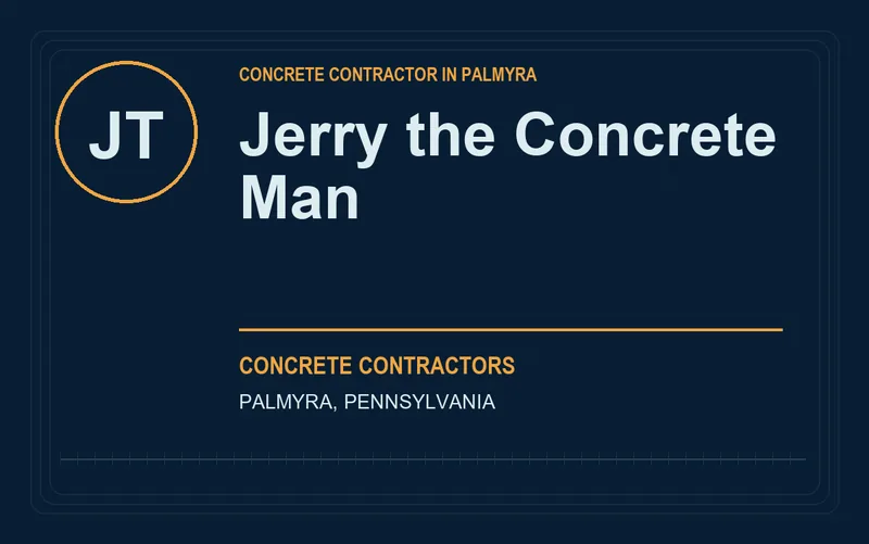 Jerry the Concrete Man in Palmyra, Pennsylvania