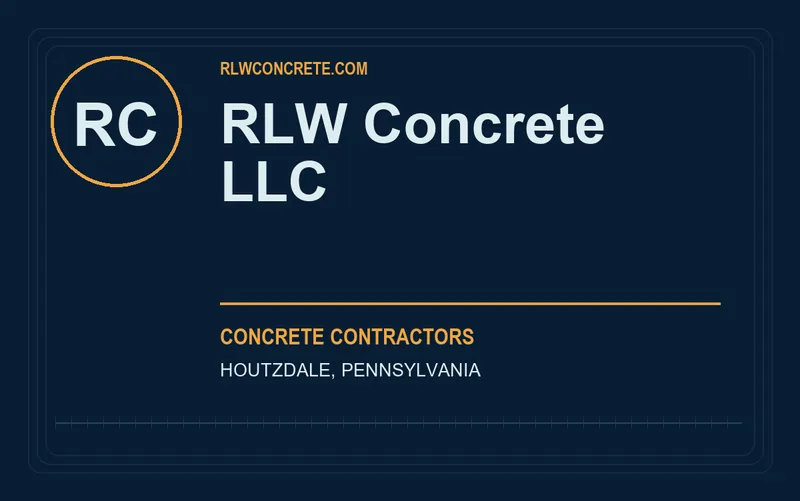 RLW Concrete LLC in Houtzdale, Pennsylvania