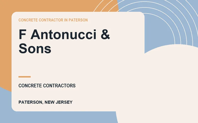 F Antonucci & Sons in Paterson, New Jersey