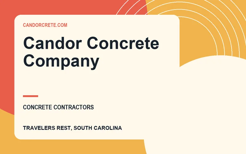 Candor Concrete Company in Travelers Rest, South Carolina
