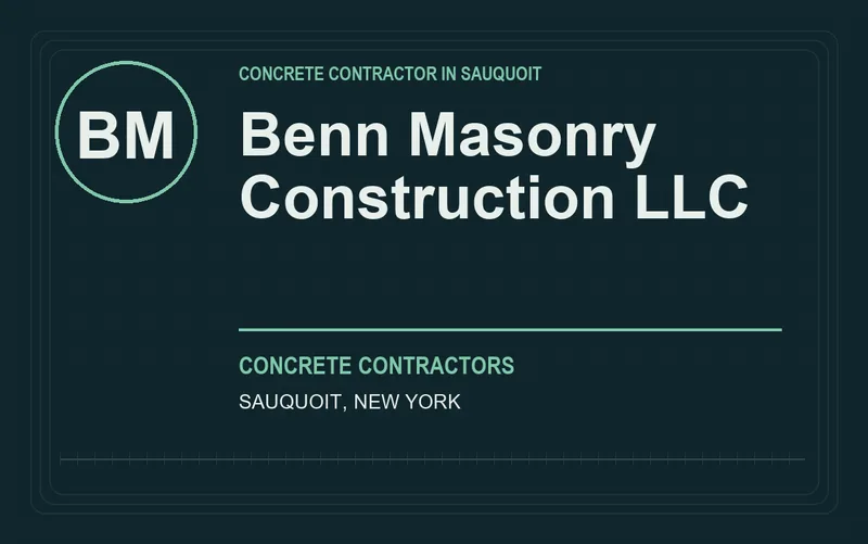 Benn Masonry Construction LLC in Sauquoit, New York