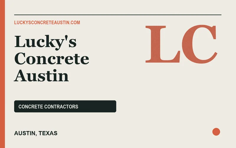 Lucky's Concrete Austin in Austin, Texas