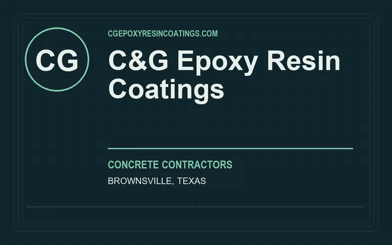 C&G Epoxy Resin Coatings in Brownsville, Texas
