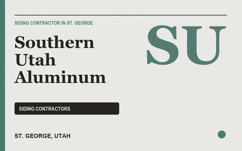 SOUTHERN UTAH ALUMINUM in St. George, Utah